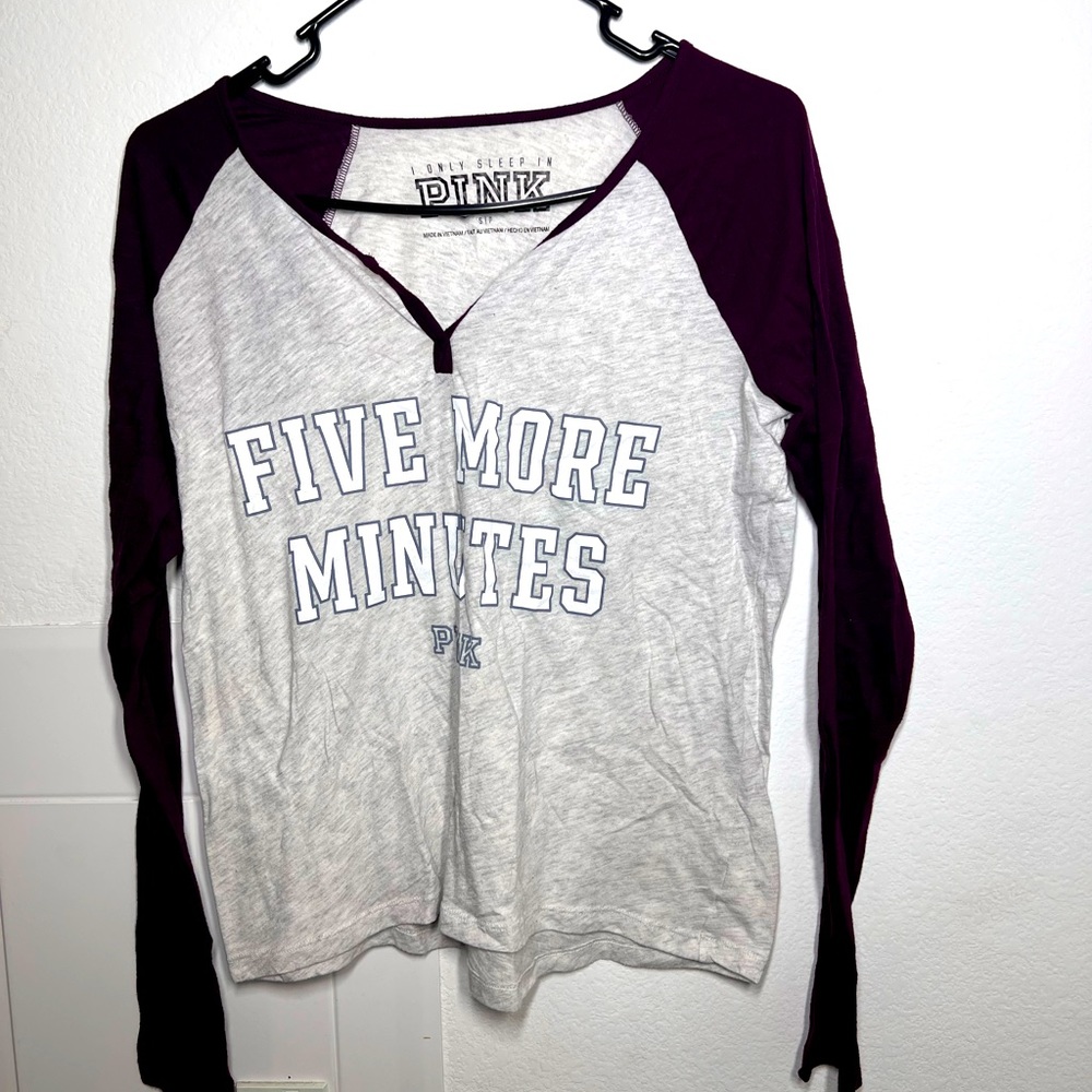 Pink small long sleeve